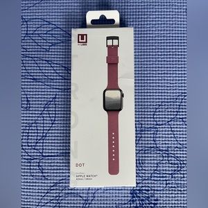 UAG New in Box URBN ARMR GEAR Dusty Rose Dot Apple Watch band.